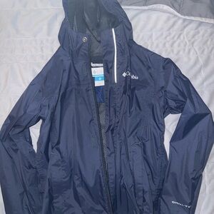 Columbia Dark Blue Hooded Jacket